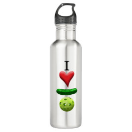 Bouteille D'eau I Love Pickleball - Logo