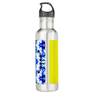 Bouteille D'eau Ice Blue Snowboard Sky Yellow Snowboard Sport