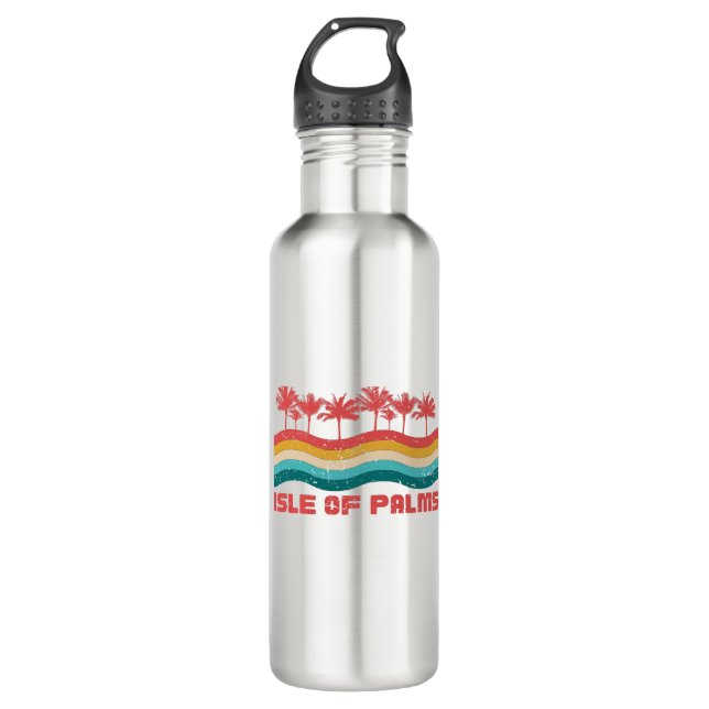 BOUTEILLE D'EAU ÎLE DE PALME (Devant)