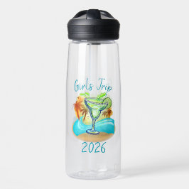 Bouteille D'eau Île tropicale personnalisée