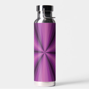 Bouteille D'eau Illusion optique violet