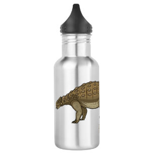 Bouteille D'eau Illustration d'Ankylosaurus