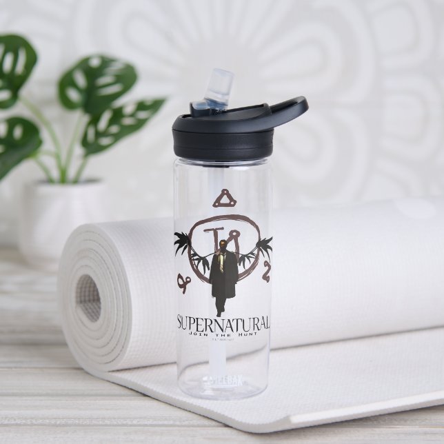 Bouteille D'eau Illustration de château surnaturel (Yoga)