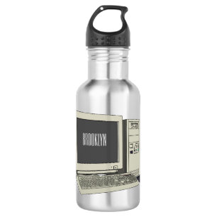 Bouteille D'eau Illustration de dessin sur ordinateur