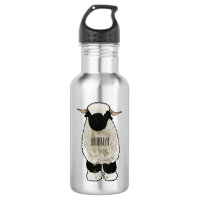 Illustration de la caricature de mouton Valais Bla