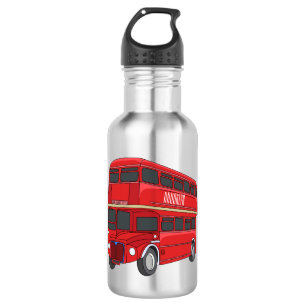 Bouteille D'eau Illustration d'un bus à deux étages
