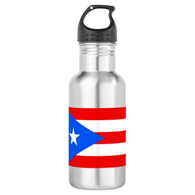 Bouteille D'eau Indicateur Porto Rico (Devant)