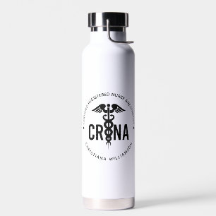 Bouteille D'eau Infirmière anesthésiste certifiée CRNA personnalis