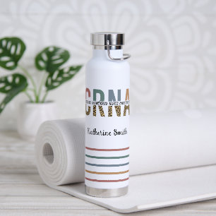 Bouteille D'eau Infirmière anesthésiste certifiée CRNA personnalis