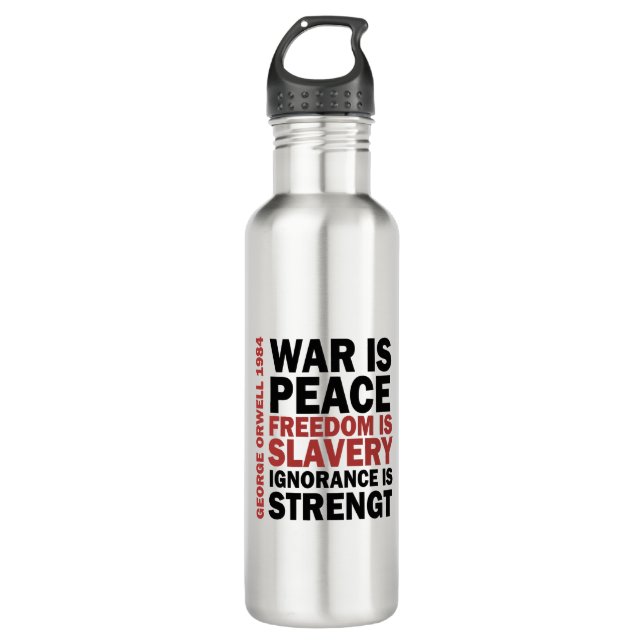 Bouteille D'eau Ingsoc - George Orwell (Devant)