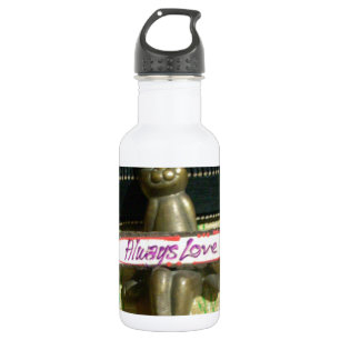 Bouteille D'eau Inspirational Rabbit : Always Love Sign Art Print