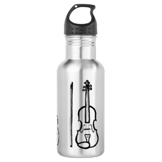 Bouteille D'eau instrument à cordes musicales personnalisable