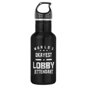 Bouteille D'eau Intendant Du Hall Titre Du Travail Cadeau