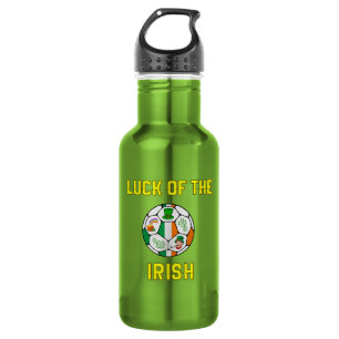 Bouteille D'eau Irlande Drapeau balle de football - La chance de l