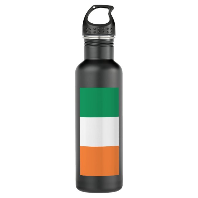 Bouteille D'eau Irlande National Flag, standard irlandais, bannièr (Devant)
