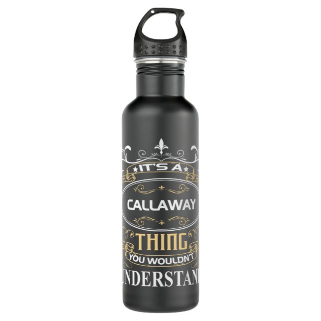 Bouteille D'eau It's A Callaway Thing You Wouldn't Understand (Devant)