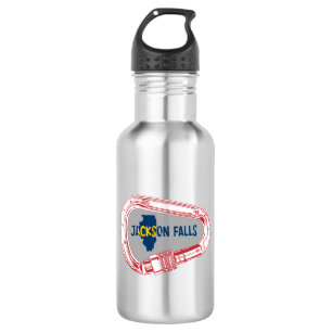 Bouteille D'eau Jackson Falls Illinois Rock Escalade Carabiner