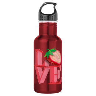 BOUTEILLE D'EAU J'ADORE STRAWBERRY