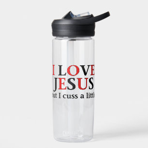 Bouteille D'eau J'aime Jésus mais j'ai un peu de CamelBak Eddy®