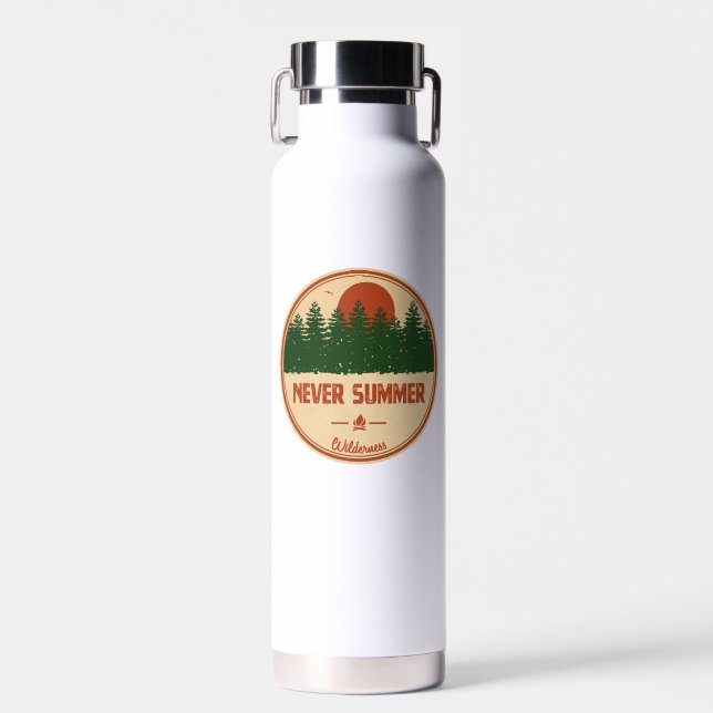 Bouteille D'eau Jamais été sauvage Colorado (Avant)