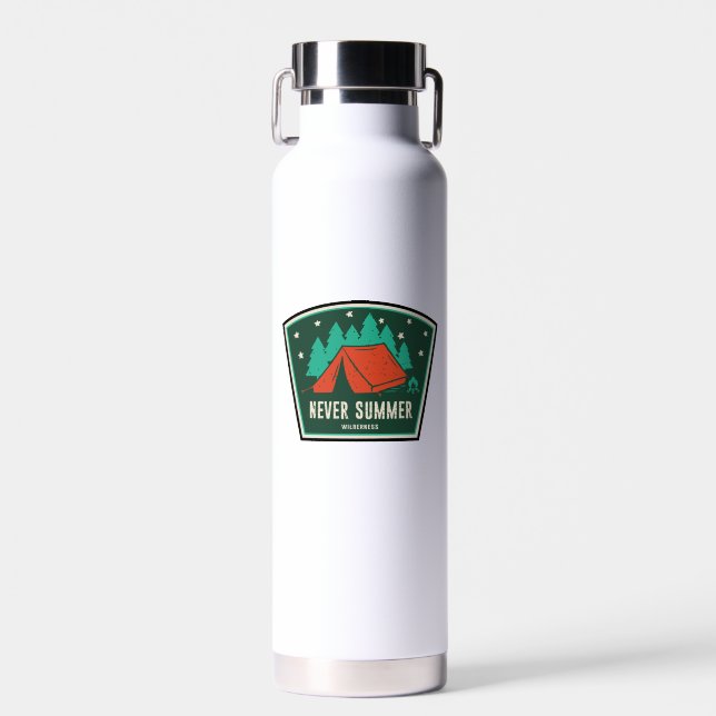 Bouteille D'eau Jamais été sauvage Colorado Camping (Avant)