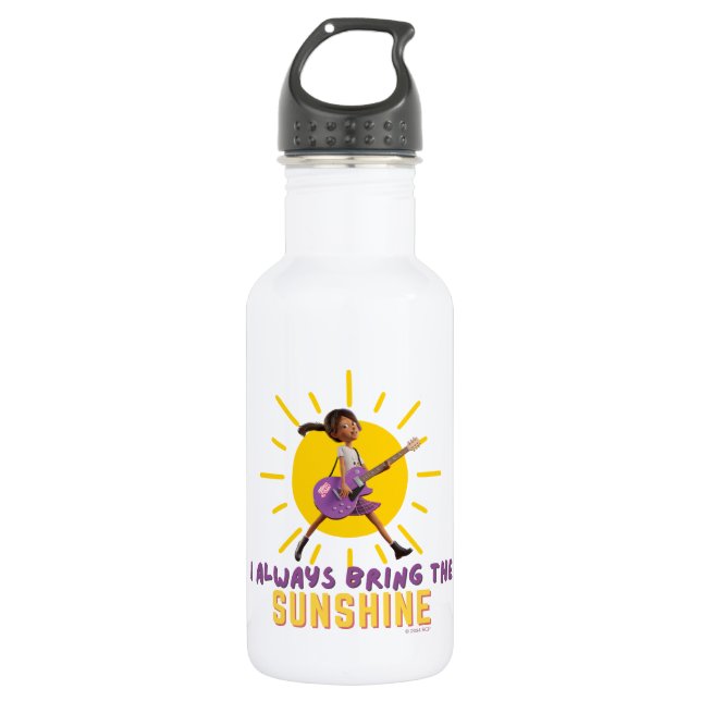 Bouteille D'eau J'apporte toujours le soleil (Devant)