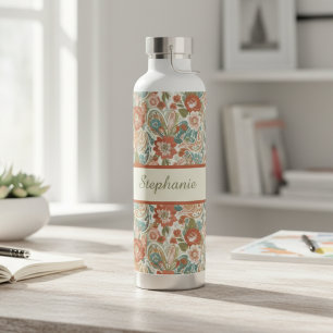 Bouteille D'eau Jardin de Fleurs Sauvages Bohème