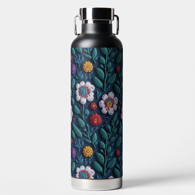 Bouteille D'eau Jardin fleur sauvage (Avant)