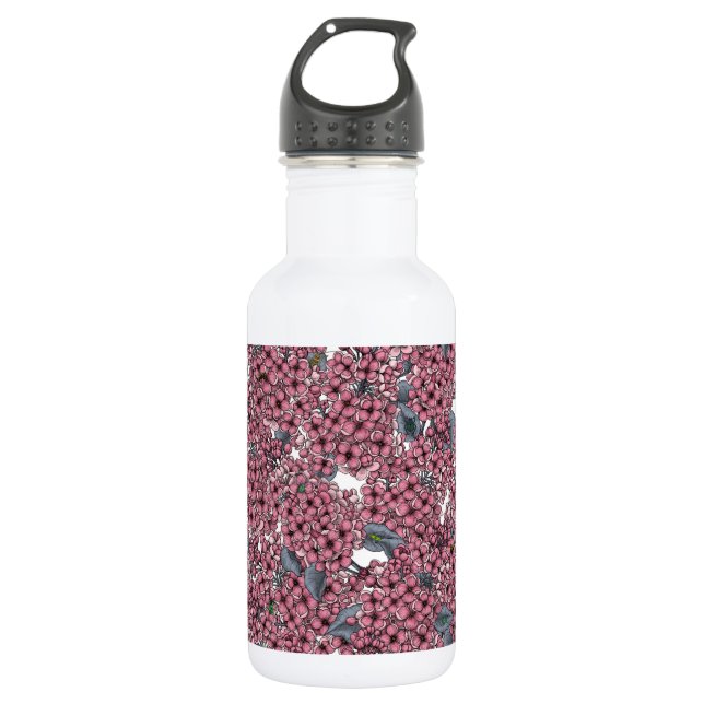 Bouteille D'eau Jardin rose Lilac (Devant)