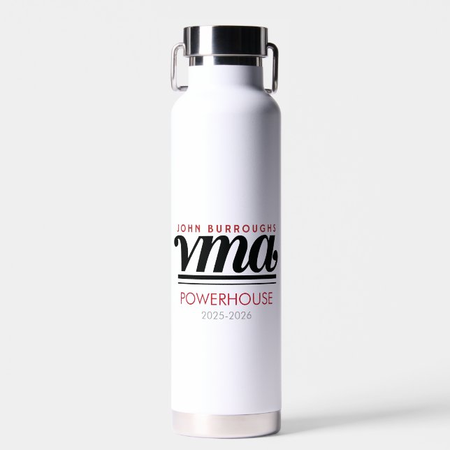 Bouteille D'eau JBHS VMA Personalized Water Bottle with Year (Avant)