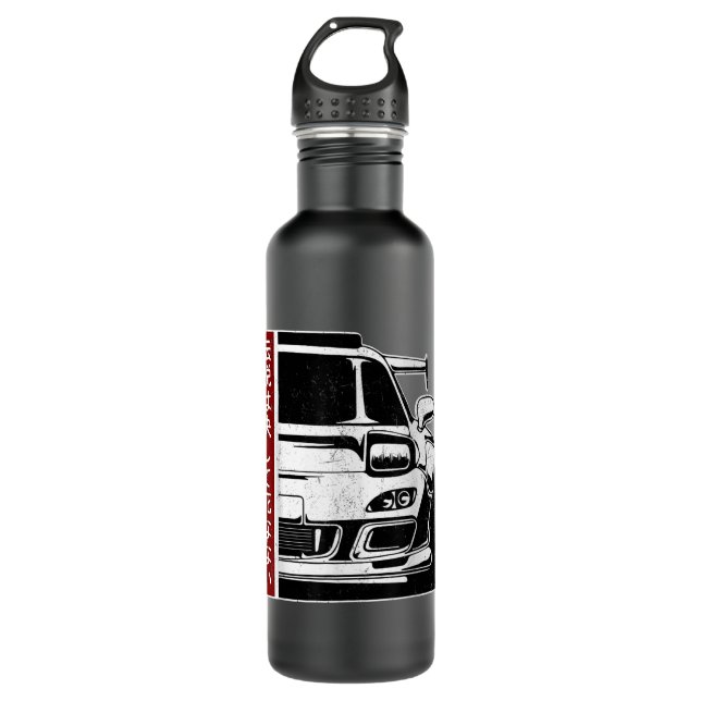 Bouteille D'eau JDM Japon Motorsport tuning voiture 90s (Devant)
