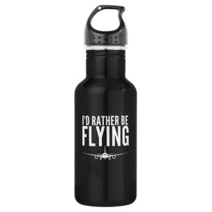 Bouteille D'eau Je préfère piloter un avion