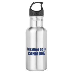 Bouteille D'eau Je préférerais être à Canmore