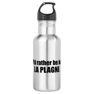 Bouteille D'eau Je préférerais être à La Plagne France
