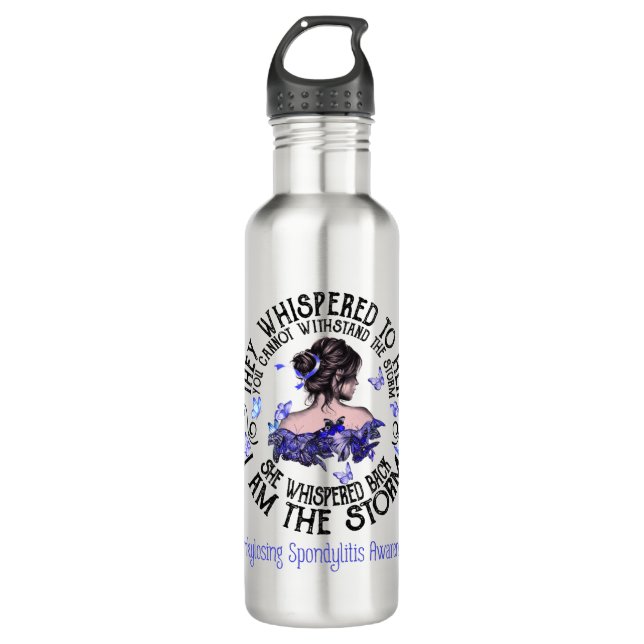 Bouteille D'eau Je Suis La Tempête Ankyloser Spondylitis Sensibili (Devant)