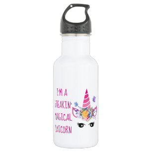 Bouteille D'eau Je suis une licorne magique Freakin' Funny