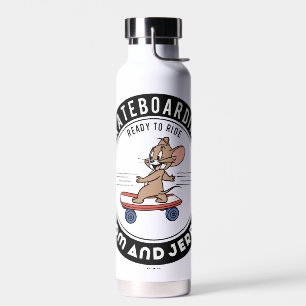 Bouteille D'eau Jerry Skateboard - Prêt À Faire Du Ride