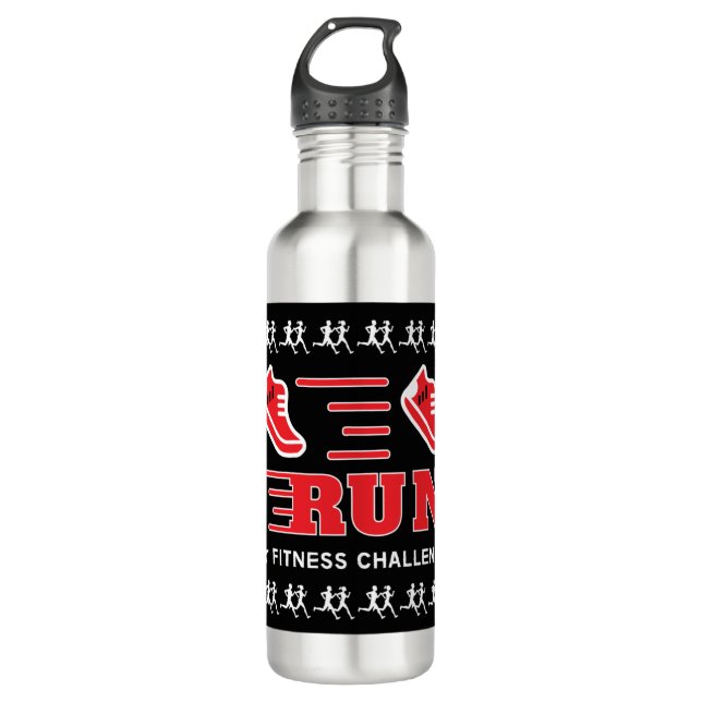 Bouteille D'eau Jogging Obtenir Fit Motivation Support Mug Thailer (Devant)