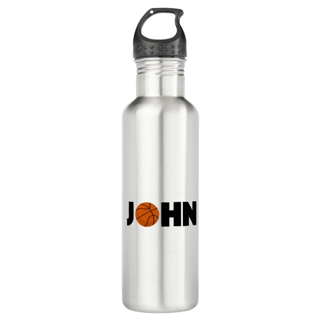 Bouteille D'eau John Basketball (Devant)