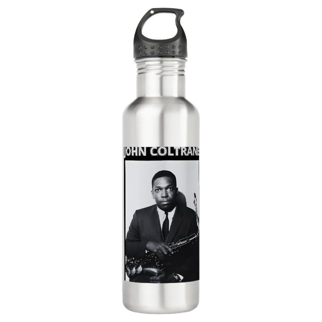 Bouteille D'eau John Coltrane (Devant)