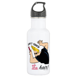 Bouteille D'eau Johnny Bravo Comb - Ne touchez pas les cheveux!