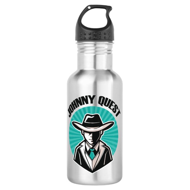 Bouteille D'eau Johnny Quest (Devant)