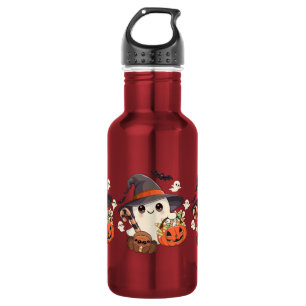 Bouteille D'eau Joli fantôme de Halloween de style Kawaii