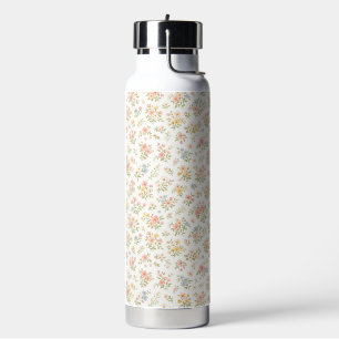 Bouteille D'eau Joli motif floral discret sans couture
