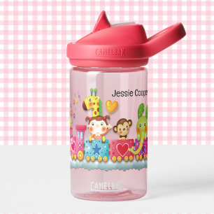 Bouteille D'eau Joli Toddler Toy Train Personnaliser Nom Durable