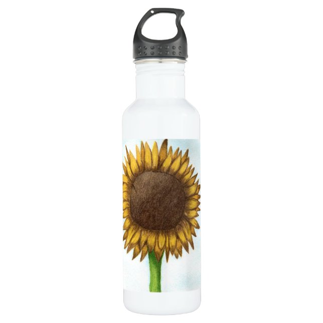 Bouteille D'eau Joli tournesol (Devant)