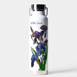 Bouteille D'eau Jolie couleur pourpre Iris