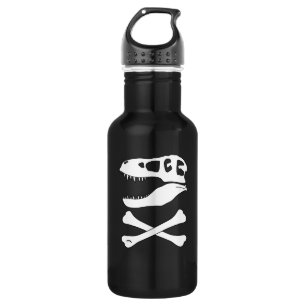 Bouteille D'eau Jolly roger de Tyrannosaurus rex