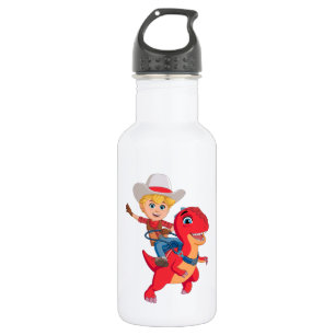 Bouteille D'eau Jon et Blitz Dino Ranch