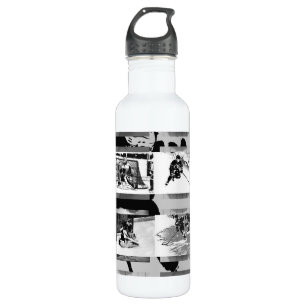 Bouteille D'eau Jouer au hockey - Joueurs de hockey sur glace